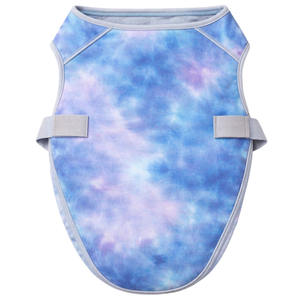 Chaleco de verano sin mangas para perros, con estampado tie-dye, ropa linda para cachorros, exportador de ropa para mascotas, superventas. - Product Image 4