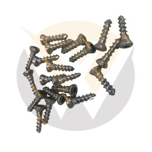 Instruments chirurgicaux vétérinaires orthopédiques de haute qualité, vis de blocage autotaraudeuses LCP, titane bleu 5,0 mm, fabrication sur mesure Wenquar - Product Image 5