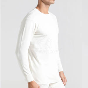 Camiseta Térmica Premium 100% Algodón, Capa Base Cálida para Invierno, Tejido Ecológico, Suave y Transpirable, Cómoda para Uso Diario, para Hombre - Product Image 3