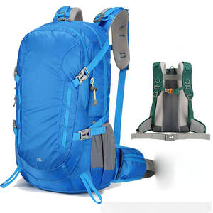 Durable Camping Adventure <b>Backpack</b> with Adjustable Sternum Straps and External Attachment Loops for Gear Storage - Product Image 2