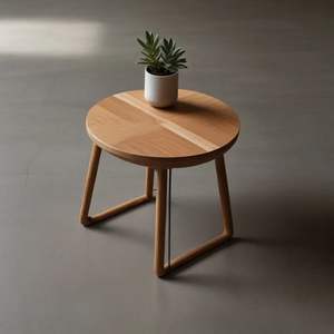 Elegante Mesa de Centro Rectangular de Madera con Patas Resistentes, Diseño Minimalista, Perfecta para Interiores Contemporáneos - Product Image 5