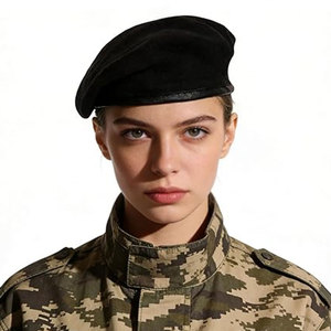 Premium Wool Winter Ceremonial <b>Beret</b> Formal Dress Hat for Parade Uniform Honor Guard Official Events Lightweight Unisex - Product Image 6