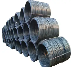 7mm 6mm s235jr sae1008 low carbon mild steel wire rod cold heading steel wire rod