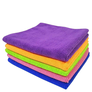 Serviette de cuisine en microfibre 100% polyester super absorbante et à séchage rapide 40X40 300gsm Chiffon de nettoyage en microfibre - Product Image 1