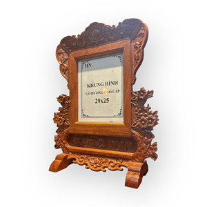 Marcos de Fotos Modernos y Duraderos para Altares Ancestrales y Salas de Estar, Varios Tamaños, Madera de Huong - Product Image 3