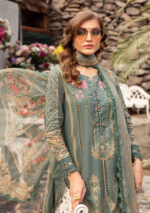 Nuevo Estilo, Vestidos Casuales de 3 Piezas para Mujer, Étnicos Pakistaníes, de Alta Calidad, Bordados a Mano, Tela Elástica, Personalizados - Product Image 4