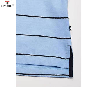 T-shirt personnalisé à manches courtes avec logo imprimé, design personnalisé pour l'été, tricoté 100% coton - Product Image 3