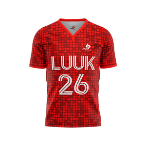 Camiseta de Fútbol Personalizada LUUK International para Hombre, Sublimada, 100% Poliéster, Malla Transpirable, Secado Rápido, Absorbe la Humedad - Product Image 5