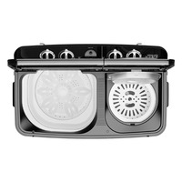 Lave-linge à double cuve de qualité supérieure, antirouille, consommation d'eau économique, adapté au lavage quotidien des vêtements