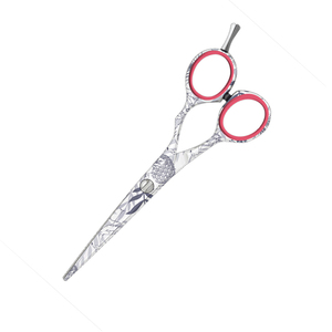 Ciseaux de coiffure en acier inoxydable personnalisés avec manche long pour une utilisation professionnelle par droitier dans les salons de coiffure - Product Image 6