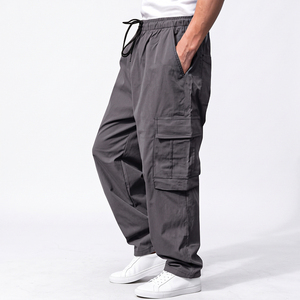 Wholesale Cargo Pants 6 Pockets Trouser Washable Custom Logo Breathable Wholesale High Quality Men's Cargo Pants - Product Image 4