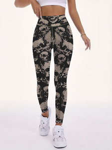 Leggings extensibles longs pour femmes avec tissu doux au toucher et mouvements fluides - Product Image 2
