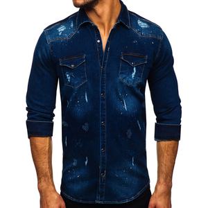 Chaqueta de Motocross Personalizada de Talla Grande Unisex, Transpirable, de Secado Rápido, Resistente al Viento, con Protección de Mezclilla, Desmontable - Product Image 1