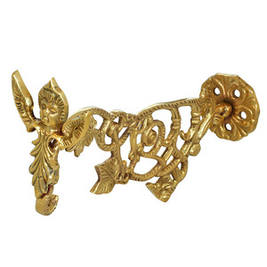 Support mural pour lampe de sanctuarium |   Support mural en laiton pour lampe de veilleuse suspendue - DOUBLE VEE EXPORTS - Product Image 1