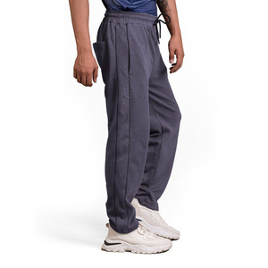 Men Gym Trouser <b>Canvas</b> Nonwoven Eco-Friendly 100% Cotton Lightweight Windproof Quick Dry Breathable <b>Plain</b> Dyed Straight Safari - Product Image 2