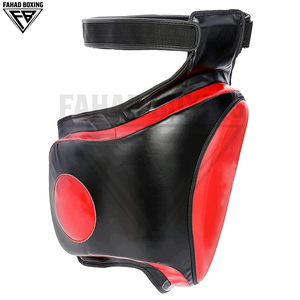 Protectores de Muslos con Logotipo Personalizado, Equipo de Protección para Kickboxing, Construcción de Cuero Duradero, Nuevo Protector de Boxeo Tailandés de Moda - Product Image 2