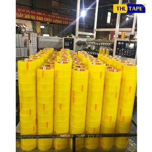 กล่องบรรจุภัณฑ์ที่ได้รับการรับรองมาตรฐาน ROHS/MSDS/ASTM/ISO จากเวียดนาม คุณภาพสูง ปรับแต่งได้ เทปกาวกันน้ำ BOPP ราคารวดเร็ว - Product Image 1