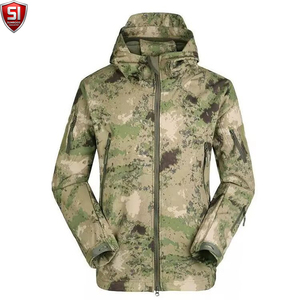 Veste Softshell Homme Sumroos Printemps à Capuche Amovible Coupe-Vent Respirante Fermeture Éclair Extérieur Décontracté Couleur Unie - Product Image 4