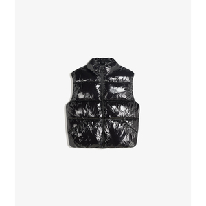 Gilet matelassé d'hiver pour homme avec logo personnalisé, col montant, poches zippées, épais et rembourré, idéal pour l'extérieur - Product Image 1