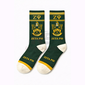 Calcetines personalizados con letras griegas para regalo de hermandad y mercancía de fraternidad, fabricante de calcetines, fabricante de calcetines personalizados, calcetines tejidos - Product Image 1