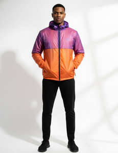Men's Lightweight High Quality Sport Windbreaker New Design Waterproof TPU PVC Reflective Weather <b>Work</b> Nylon Spandex Rain Jacket - Product Image 1