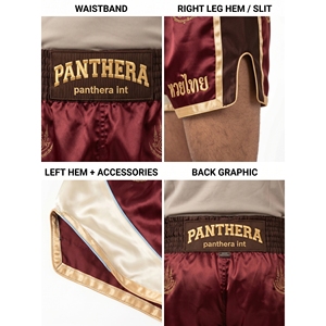 Shorts de Muay Thai personnalisés 100 % micro-satin polyester pour hommes, style rétro, pour la compétition, vêtements de combat, OEM, marque privée, brodés, couleur unie, séchage rapide - Product Image 4