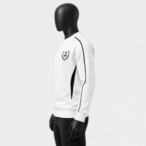 เสื้อสเวตเชิ้ตผู้ชายลำลองสำหรับฤดูหนาว ปรับแต่งได้ น้ำหนักเบา ผ้าฝ้าย 100% สวมใส่สบาย ระบายอากาศได้ดี แห้งเร็ว คอกลม แขนเสื้อแบบริบ - Product Image 3