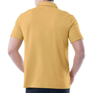 Chemises polo pour hommes, nouvelle collection, design personnalisé, logo sur mesure, couleur unie, respirantes, séchage rapide, en vente à bas prix. - Product Image 3