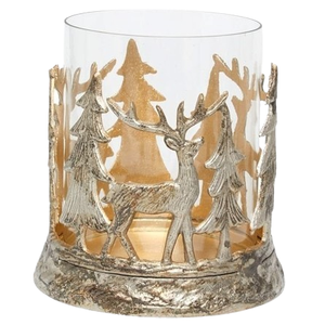 Modern Gold Color Metal Candle Holder for Dining Decor Art Candle Stand for Designer Interiors Home Decor Christmas Handmade - Product Image 2