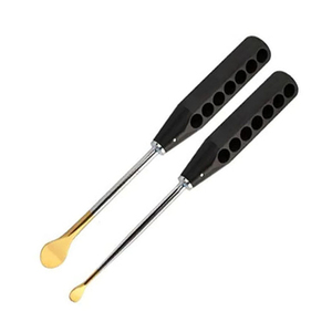 Elevador Espinal Cobb con Mango de Plástico Plateado, Certificado CE, Hoja Curva Ancha, Acero Inoxidable Alemán, Fuente de Alimentación Manual - Product Image 3