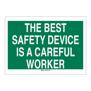 Señal de Seguridad Industrial Brady con Mensaje de Precaución para Trabajadores, 20" x 28" - Product Image 3