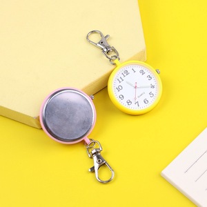 2026 New Factory wholesale round diamond fashion ladies' <b>watches</b> digital display alloy women girls' quartz Pocket <b>nurse</b> <b>watch</b> - Product Image 4