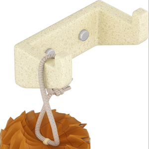 Crochets à vêtements peu encombrants pour salle de bain et chambre à coucher, porte-serviettes décoratif mural, support en métal durable pour porte et mur - Product Image 1