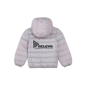 Chaqueta Acolchada con Capucha Relevo de Alta Calidad, con Logotipo Frontal, Cortavientos, de Poliéster, para Invierno, Estilo Casual, Corte Regular - Product Image 5
