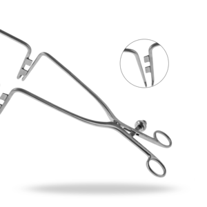 Rétracteur Deep Zelpi 24 cm pour neurochirurgie, rétracteur chirurgical de la colonne vertébrale pour la rétraction des tissus lombaires profonds - Product Image 1