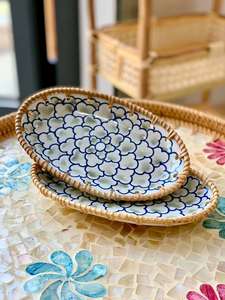 Bandeja de Mimbre Vietnamita Premium para Decoración de Apartamentos de Lujo, Accesorios de Cocina de Alta Calidad con Acabado Artesanal Natural - Product Image 4