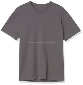 Nueva Camiseta de Verano 2023 al por Mayor con Logotipo Personalizado, 100% Algodón, Transpirable, de Manga Corta, Corte Regular, Cuello Redondo, de Alta Calidad para Hombre, 120g - Product Image 6