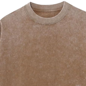 Camiseta Oversize Larga de Algodón 100% Sólido para Streetwear con Logo Frontal Personalizado, Manga Corta, 220g, Lisa, OEM - Product Image 4