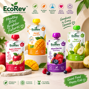 EcoRev Premium Color Reusable PP <b>Laminated</b> Spout <b>Pouch</b> with Offset Printing Model ECO36 for Juice/Liquid Beverage Packaging - Product Image 2