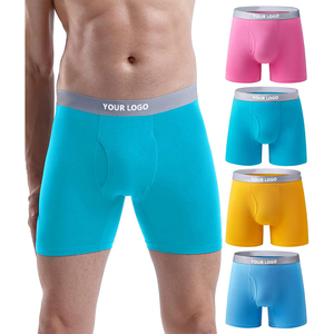 Ropa Interior Masculina, Calzoncillos Boxer de Algodón Elástico, Cintura Alta, Transpirables, Ecológicos, de Alta Calidad Premium, Diseño Anti-Rozaduras, Venta al Por Mayor - Product Image 6