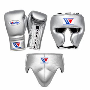 Set de Boxeo Profesional de Alta Calidad, Guantes de Cuero Vacuno con Cierre de Cordones, Ligeros, Transpirables y de Secado Rápido para Adultos - Product Image 4