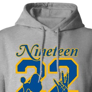 Sudadera con capucha gris con estampado de Sigma Gamma Rho para mujer, sudadera con capucha de hermandad griega, ropa universitaria con gráfico personalizado - Product Image 5