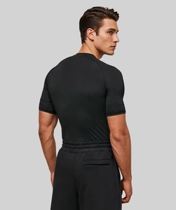 Fabricante de Camisetas de Compresión Ajustadas Personalizadas, Camisetas de Gimnasio, Ropa Deportiva de Secado Rápido y Transpirable, OEM, ODM, Marca Privada - Product Image 2