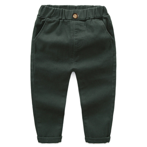 Pantalon Cargo Enfant Garçon Nouvelle Collection 2026 – Confortable et Tendance – Couleur Unie – Vente Flash - Product Image 2