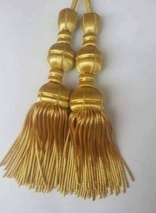 Insignias Hamza OEM Personalizadas de Alta Calidad con Borlas de Oro, Venta al por Mayor de Accesorios Metálicos para Ropa Unisex, Hechos a Mano, Ecológicos, para Adultos, de Fábrica - Product Image 4