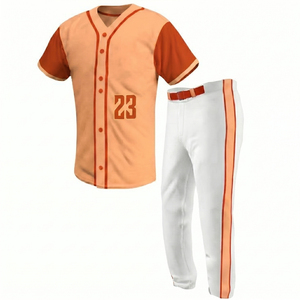 Uniforme de Béisbol de Venta Caliente, Tejido Transpirable, Ligero y Cómodo, Ideal para Entrenamientos, Partidos y Equipos - Product Image 1