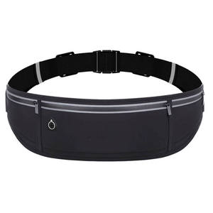 Riñonera Deportiva de Alta Visibilidad, Cinturón de Ejercicio de Tela Transpirable, Almacenamiento Oculto Seguro para Llaves y Tarjetas - Product Image 2
