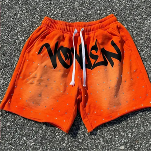 กางเกงขาสั้นลำลองผู้ชายรุ่น Deisn Custom ปี 2026 ผ้าโพลีเอสเตอร์/คอตตอน ลายเรียบ สีซีดแบบซันเฟด ซักแบบสโตนอะซิด ระบายอากาศได้ดี เหมาะสำหรับกิจกรรมกลางแจ้ง - Product Image 1