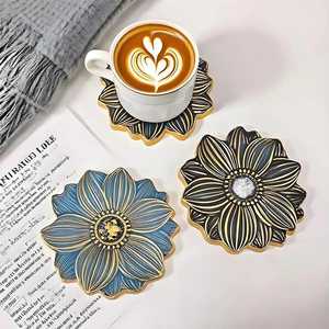 ชุดจานรองแก้วเรซิ่นทรงกลม ผู้ผลิตที่มีสไตล์สำหรับวางเครื่องดื่ม - Product Image 6