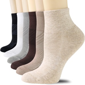 Wholesale Womens <b>Running</b> Ankle <b>Socks</b> Cushioned Breathable Mesh Arch Support Athletic Gym Sports <b>Socks</b> OEM CustomFor Training - Product Image 1
